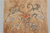 柯象木乃伊酬神衣物--彩繪護腿藏品圖，第17張